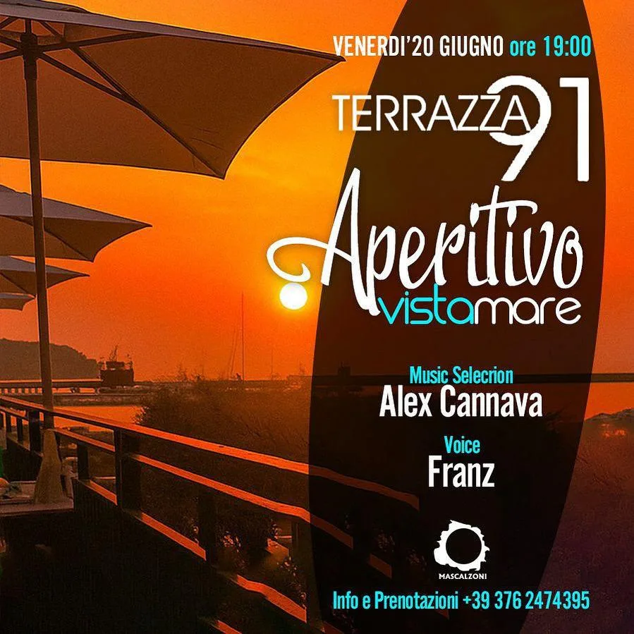 Sea View Aperitivo – Terrazza 91