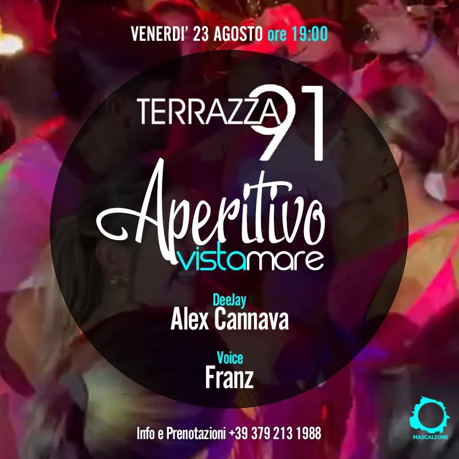 🌅 Sea View Aperitif at Terrazza 91 🌅