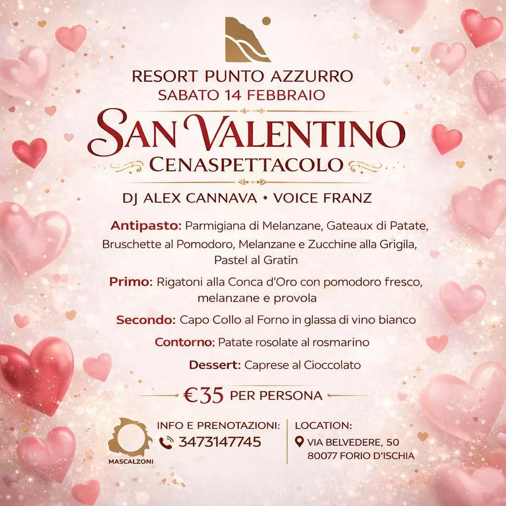 Valentine’s Day Dinner Show 