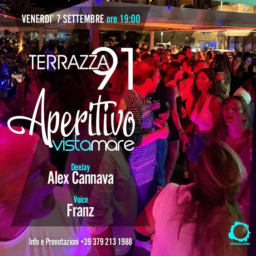 🌅 Sea View Aperitif at Terrazza 91 🌅