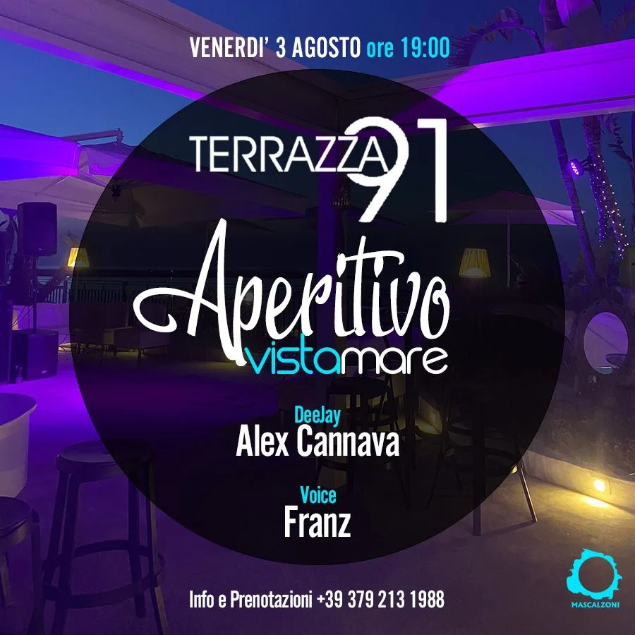 Sea View Aperitif at Terrazza 91