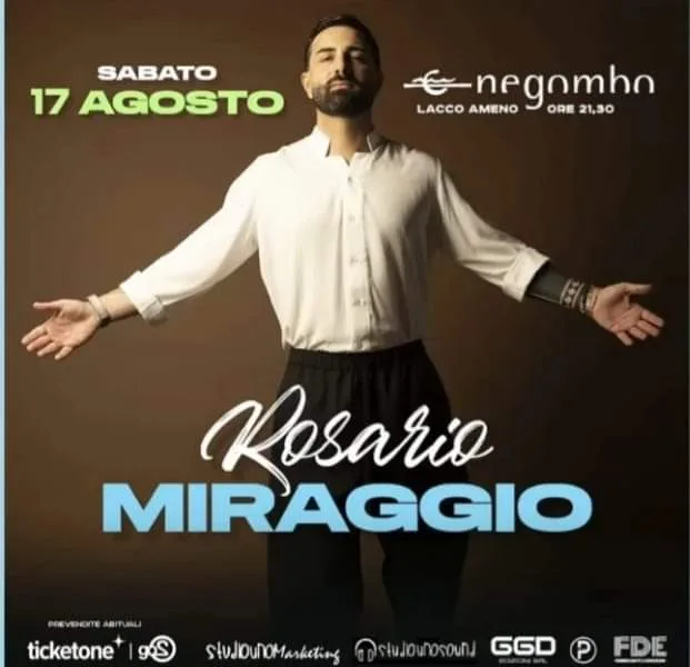 Rosario Miraggio in concert