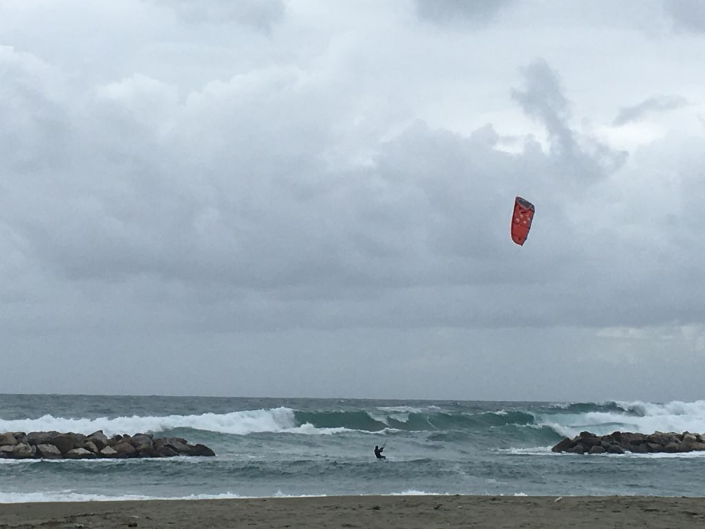 Kite Surf Ischia Mare di Ischia in inverno