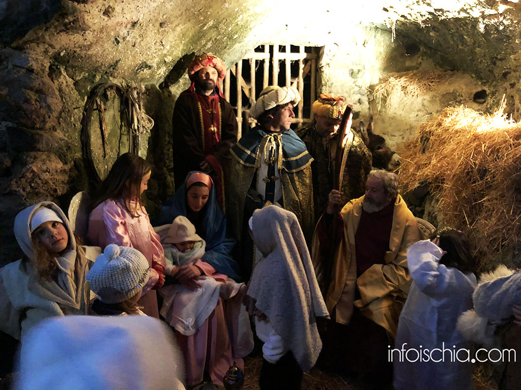 Presepe vivente a Campagnano, Ischia