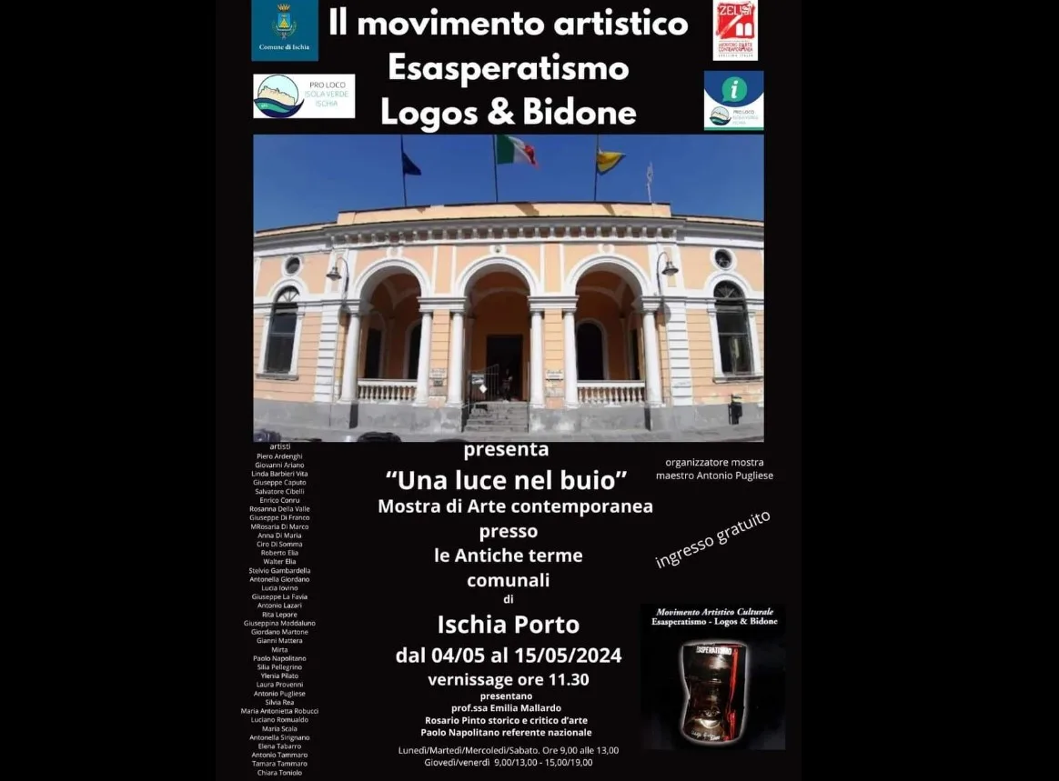 "UNA LUCE NEL BUIO" DALLE ANTICHE TERME COMUNALI DI ISCHIA