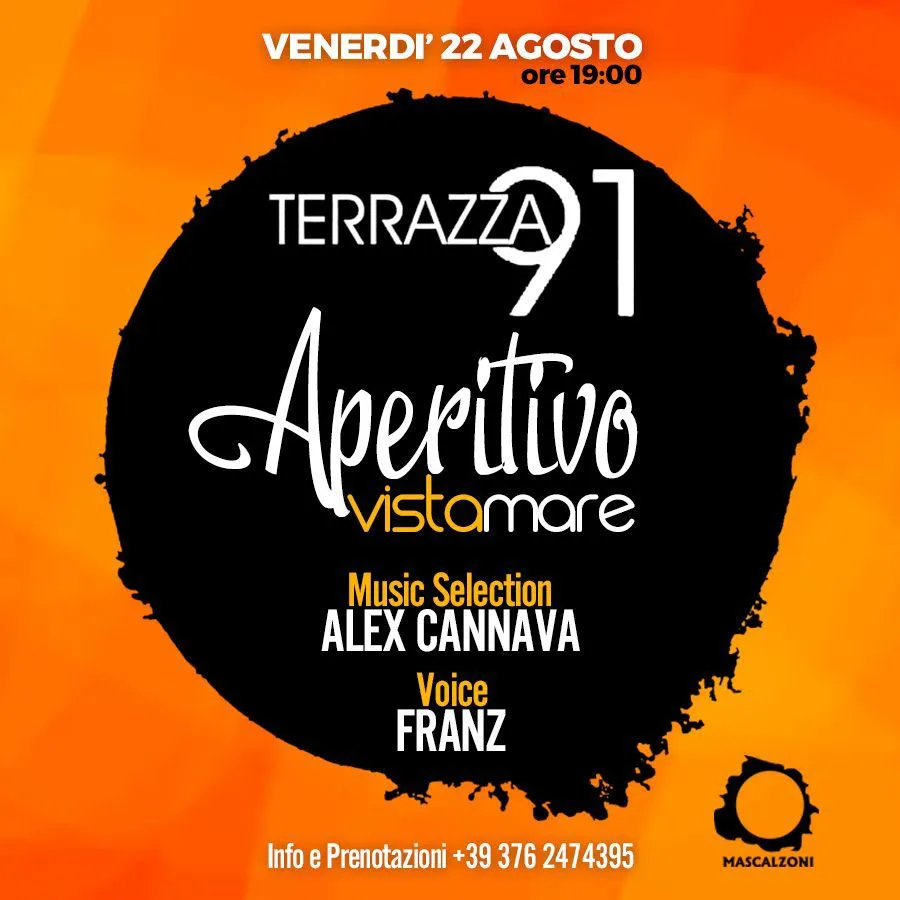 Aperitivo vista Mare - Terrazza 91