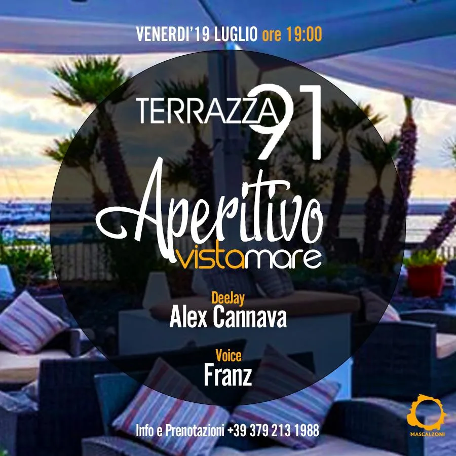 Aperitivo vista mare - Terrazza 91