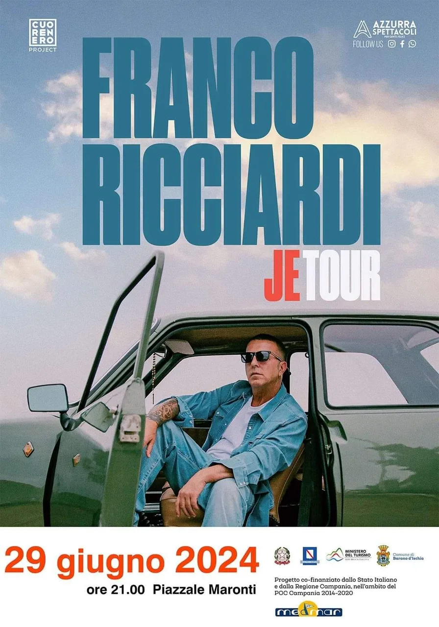 Franco Ricciardi ai Maronti