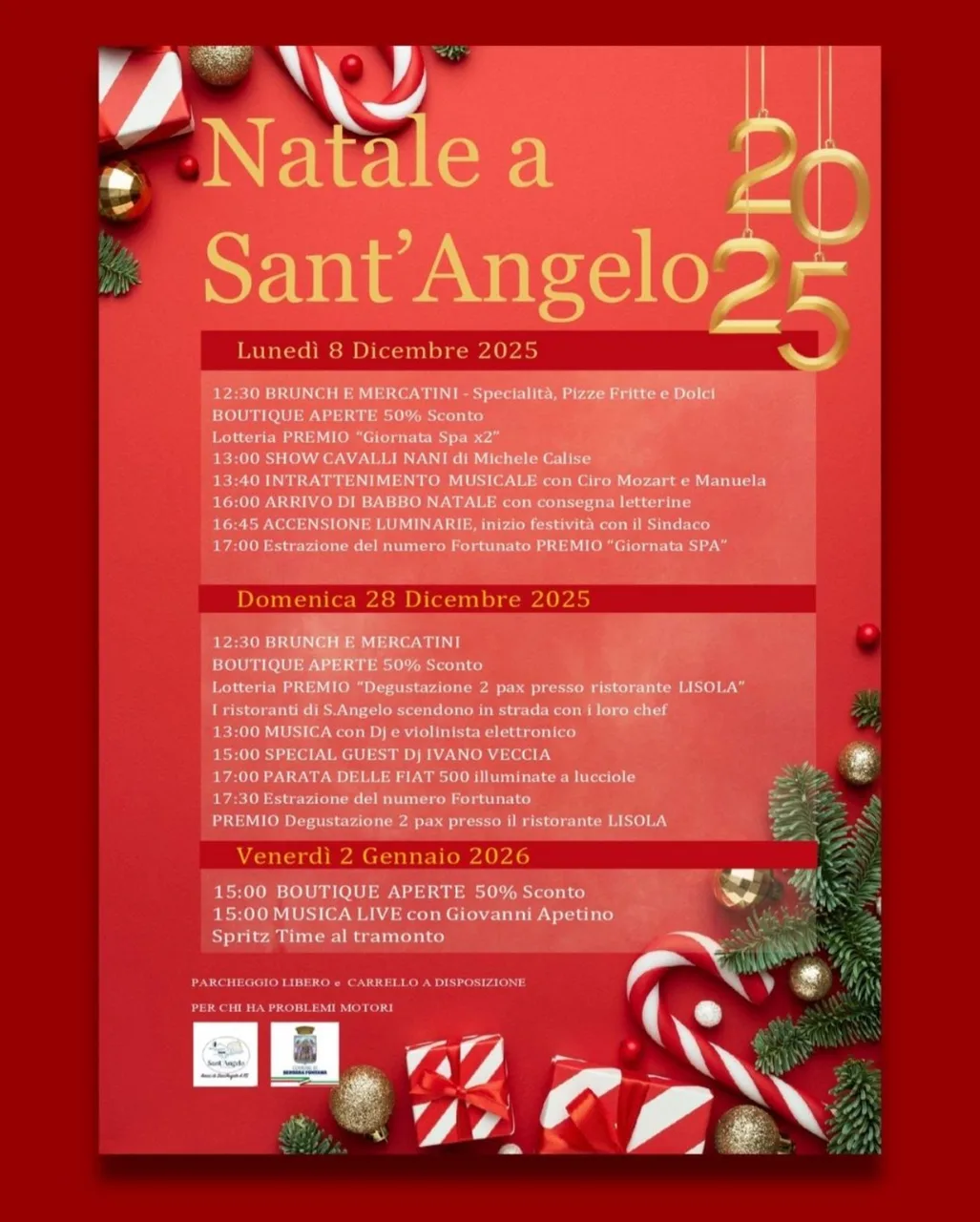 Domenica 28 dicembre a Sant'Angelo