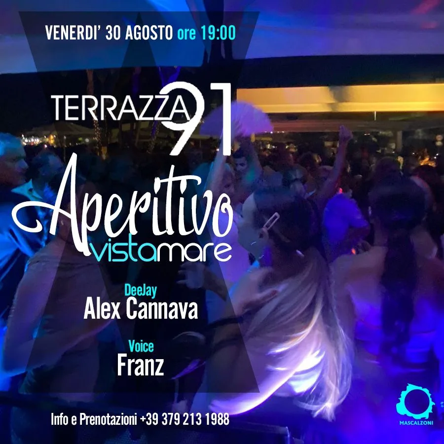 🌅 Aperitivo Vista Mare a Terrazza 91 🌅